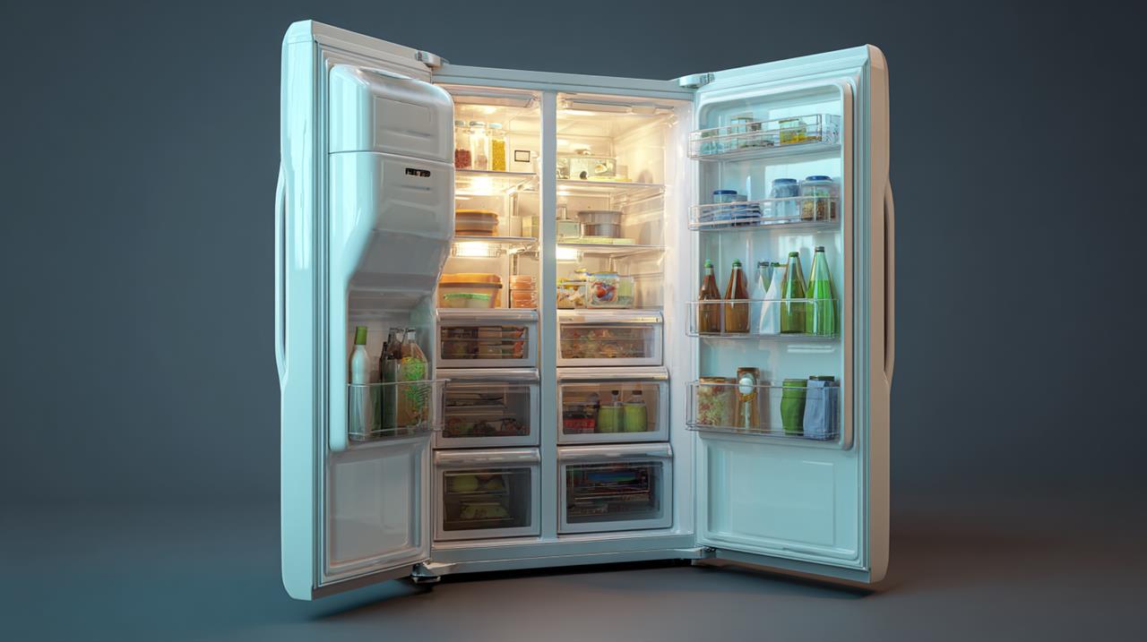 Køleskab med fryser - en vigtig del af det moderne køkken