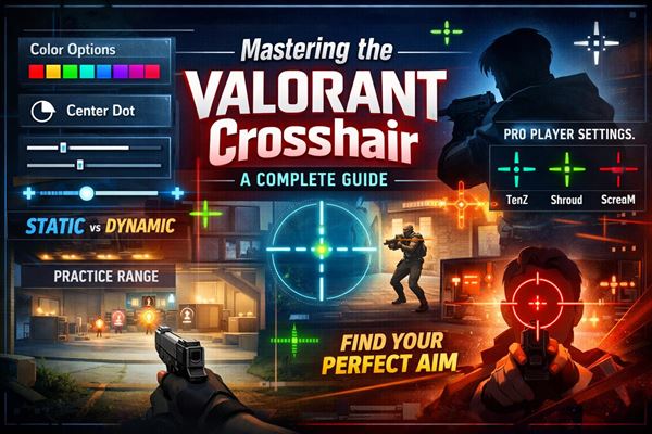 Mastering the valorant crosshair –a complete guide