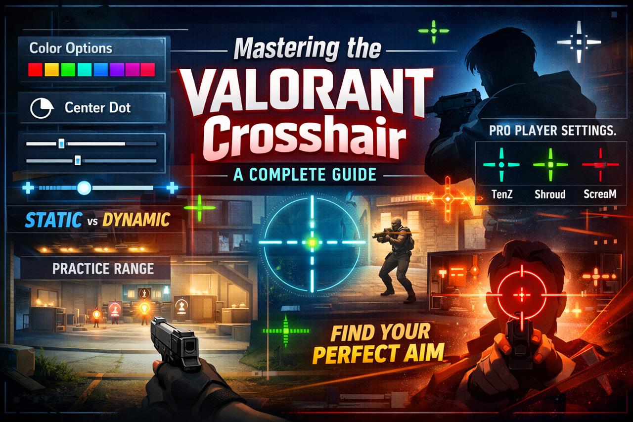 Mastering the valorant crosshair –a complete guide